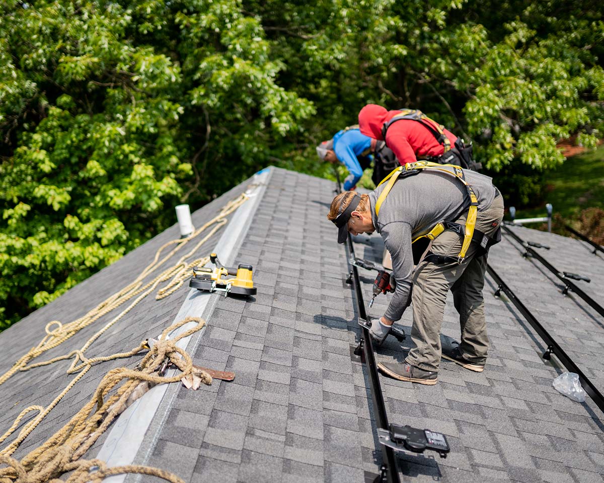Work photo from Golden Group Roofing & Solar's gallery